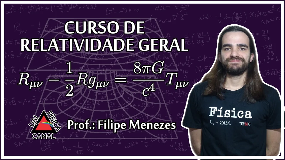 Capa do curso Relatividade Geral